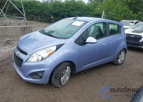 2014 Chevrolet Spark 1Lt Auto из США, поврежденный, VIN KL8CD6S94EC576656